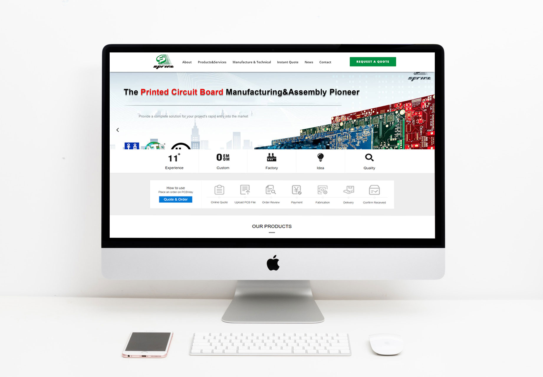 SprintPCB在线贸易平台